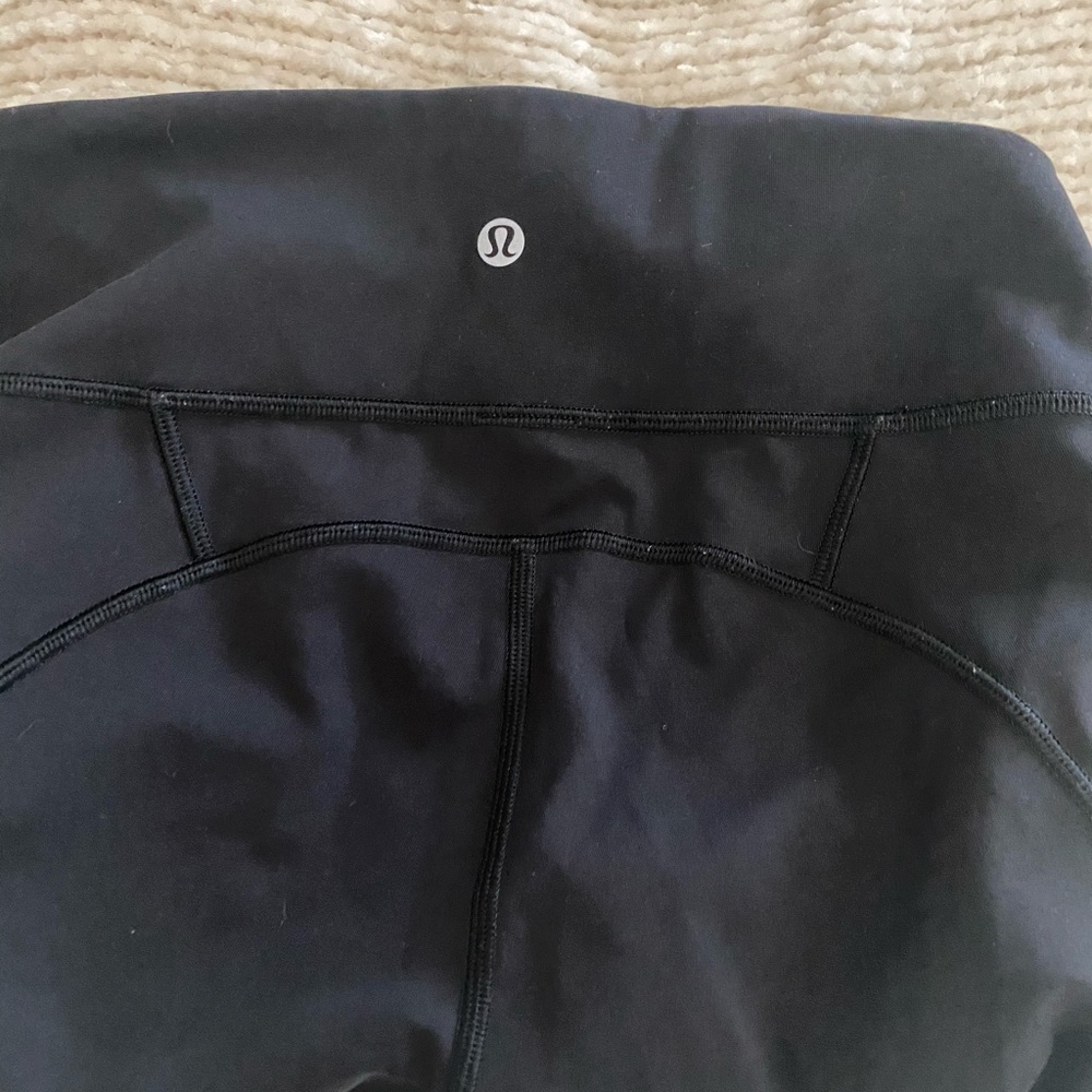 Lululemon crop sheer leggings